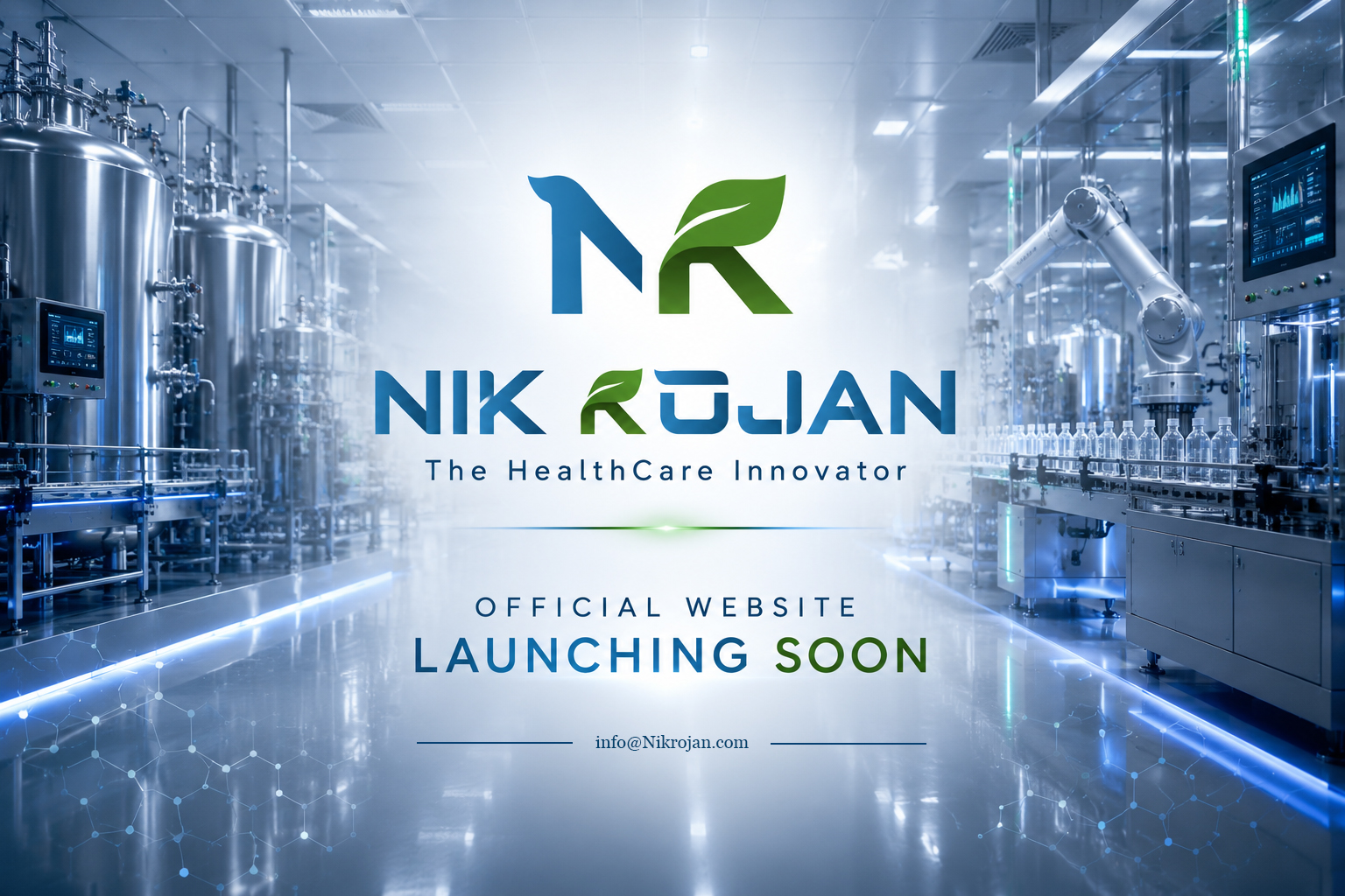 Nik Rojan Pharmaceutical Coming Soon